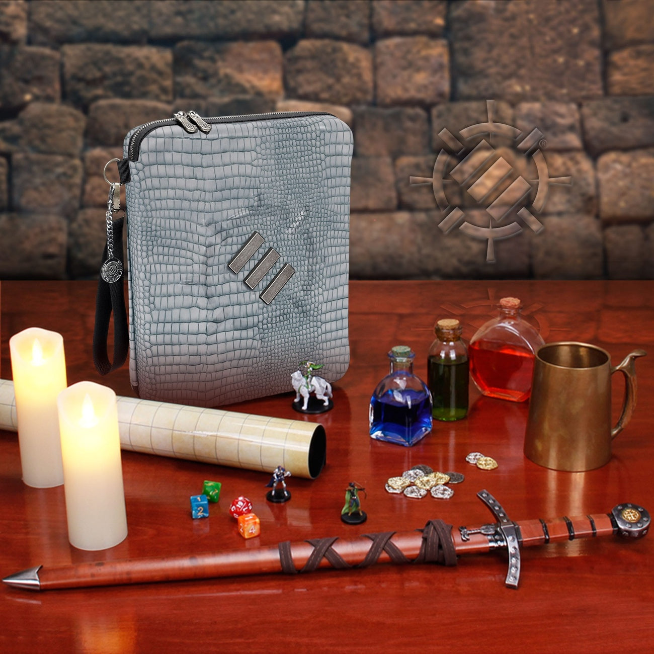 Product image Enhance RPG Series Collector's Edition Organizer Case Silver
