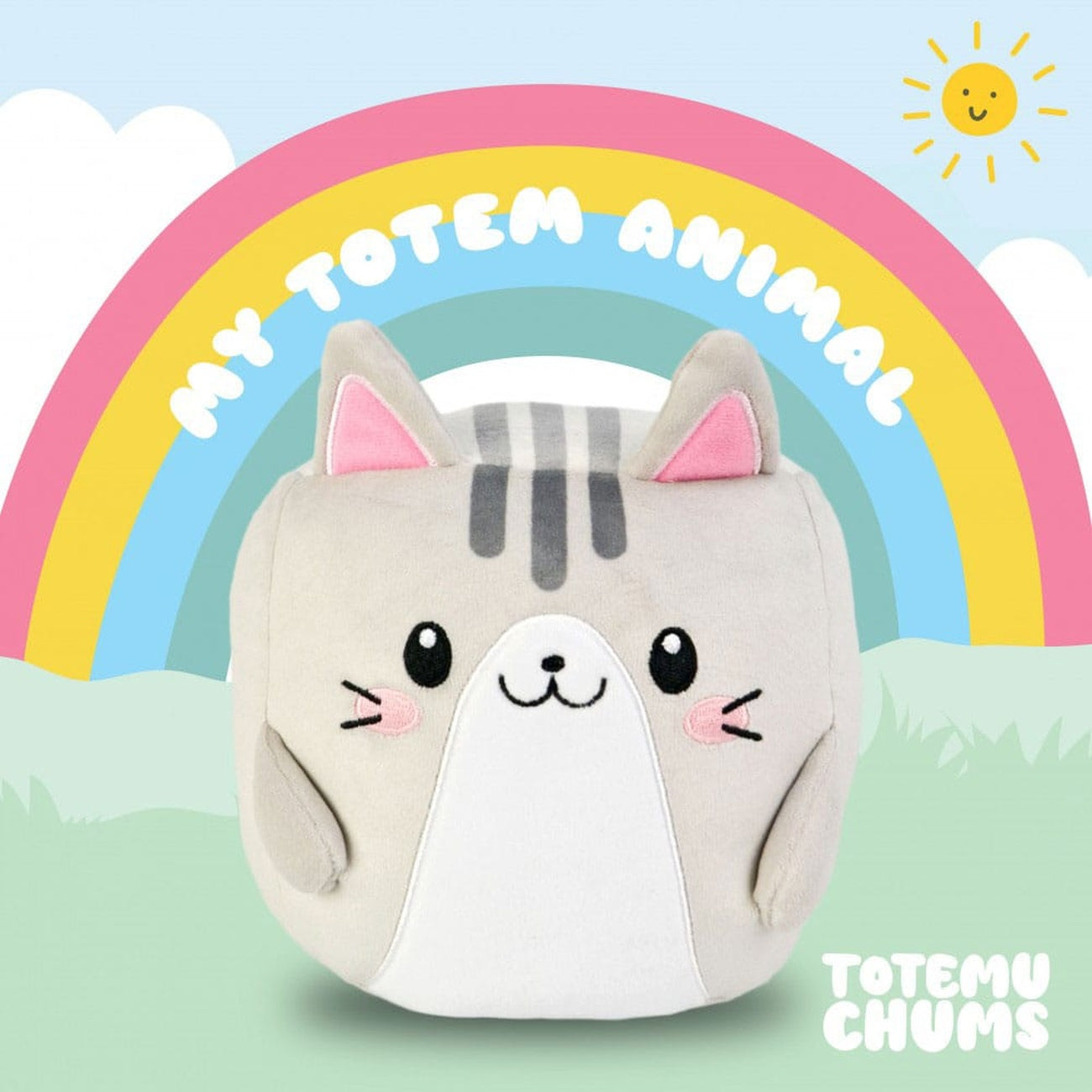 Imagen del producto Totemu Chums Cute 'n' Kawaii figura de peluche Cat 19 cm