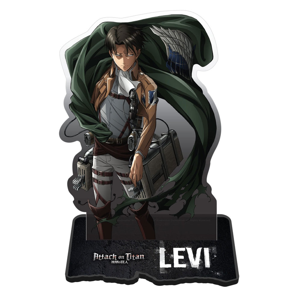 Imagen del producto Attack on Titan Figura acrílica Levi Battle-Ready 18 cm