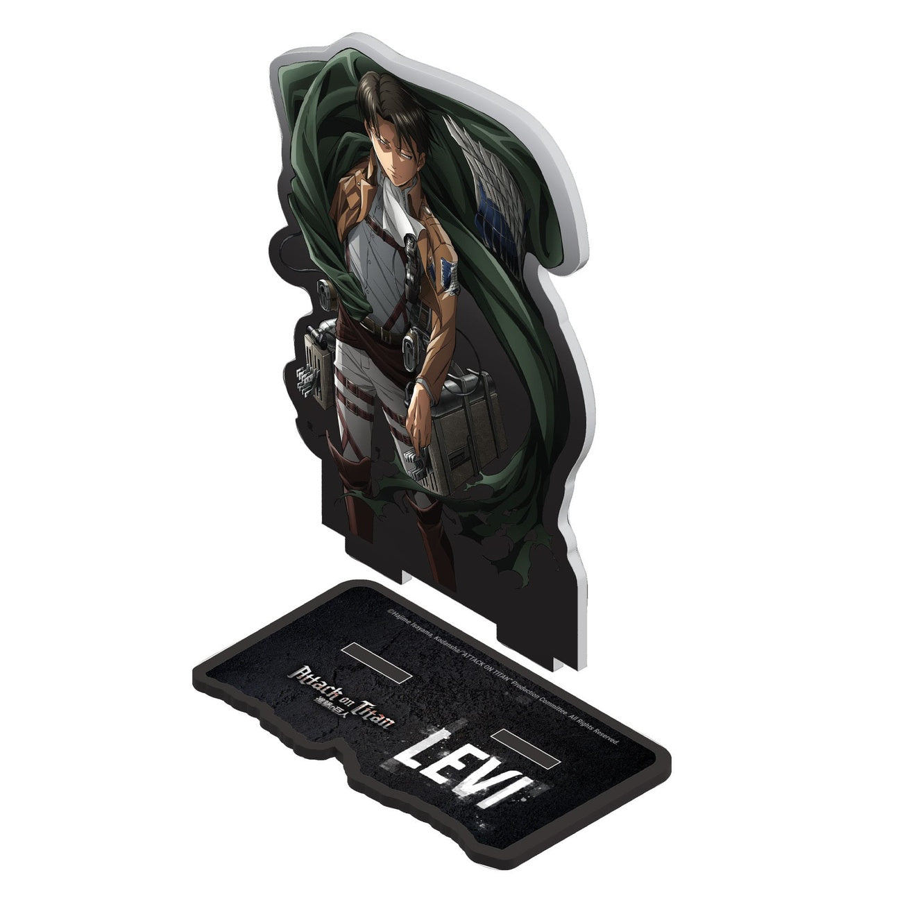 Imagen del producto Attack on Titan Figura acrílica Levi Battle-Ready 18 cm