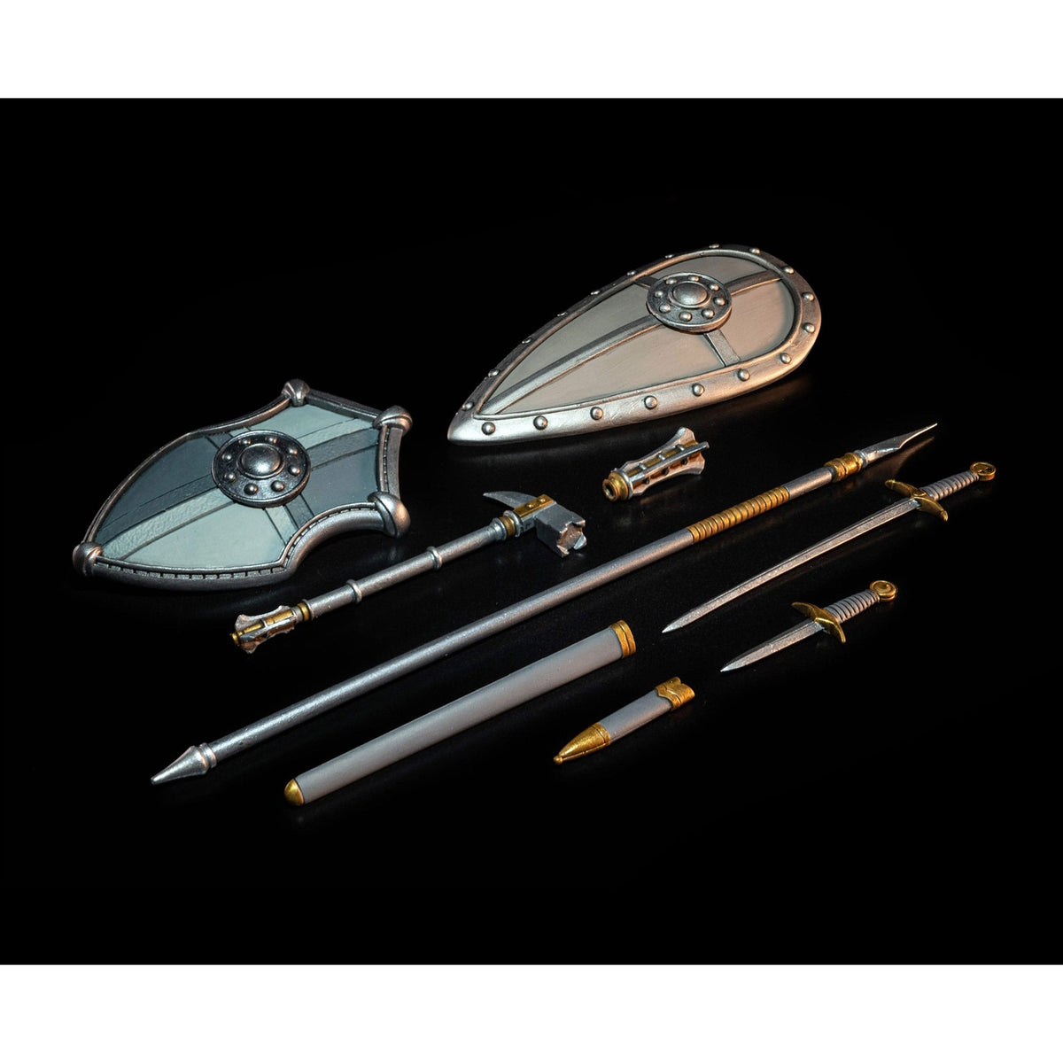 Product image Mythic Legions: Necronominus Accessory Set for Action Figures – Knights of Earthyron Weapons Pack