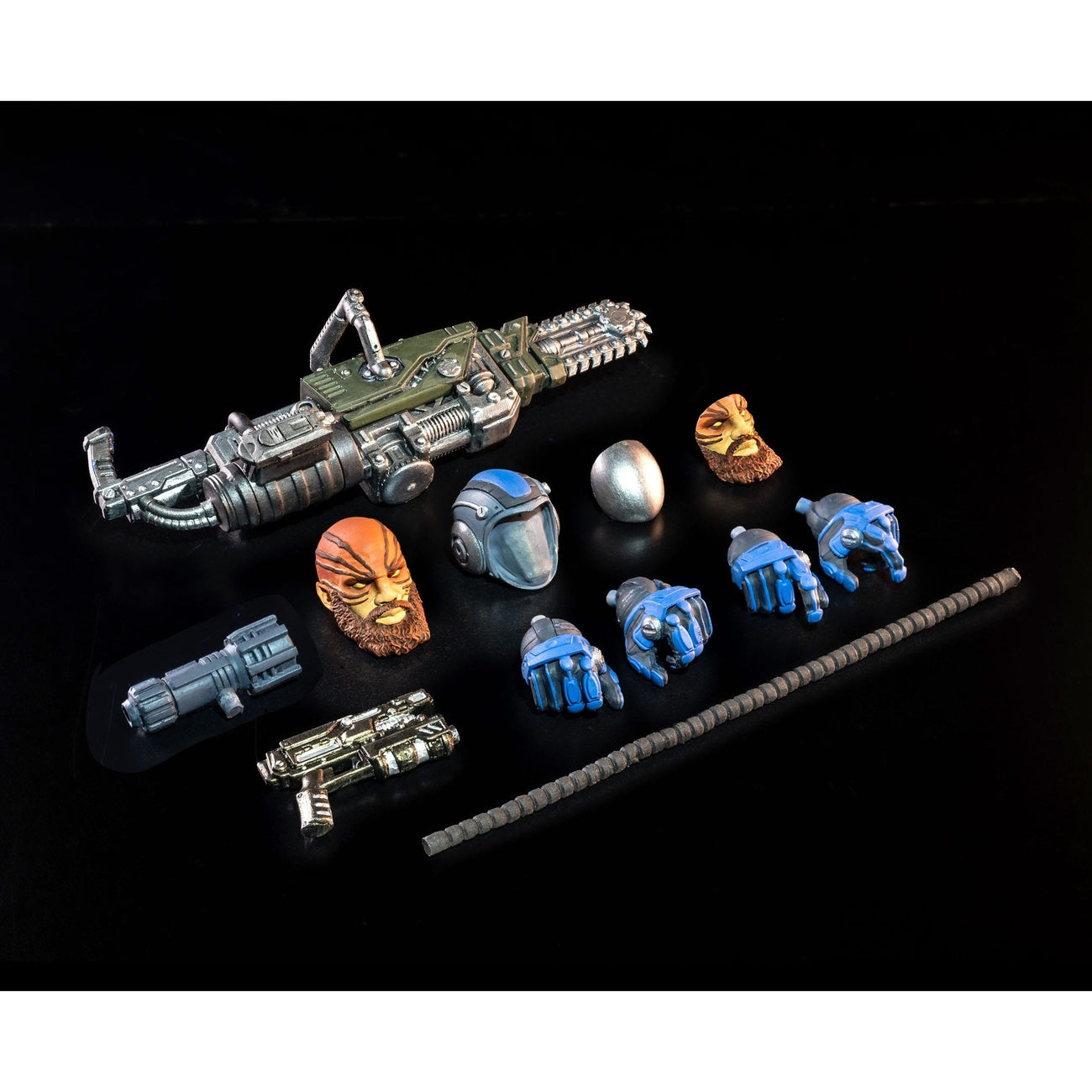 Product image Cosmic Legions: OxKrewe Book One Thraxxon Action Figure Vellok Spear (Deluxe)