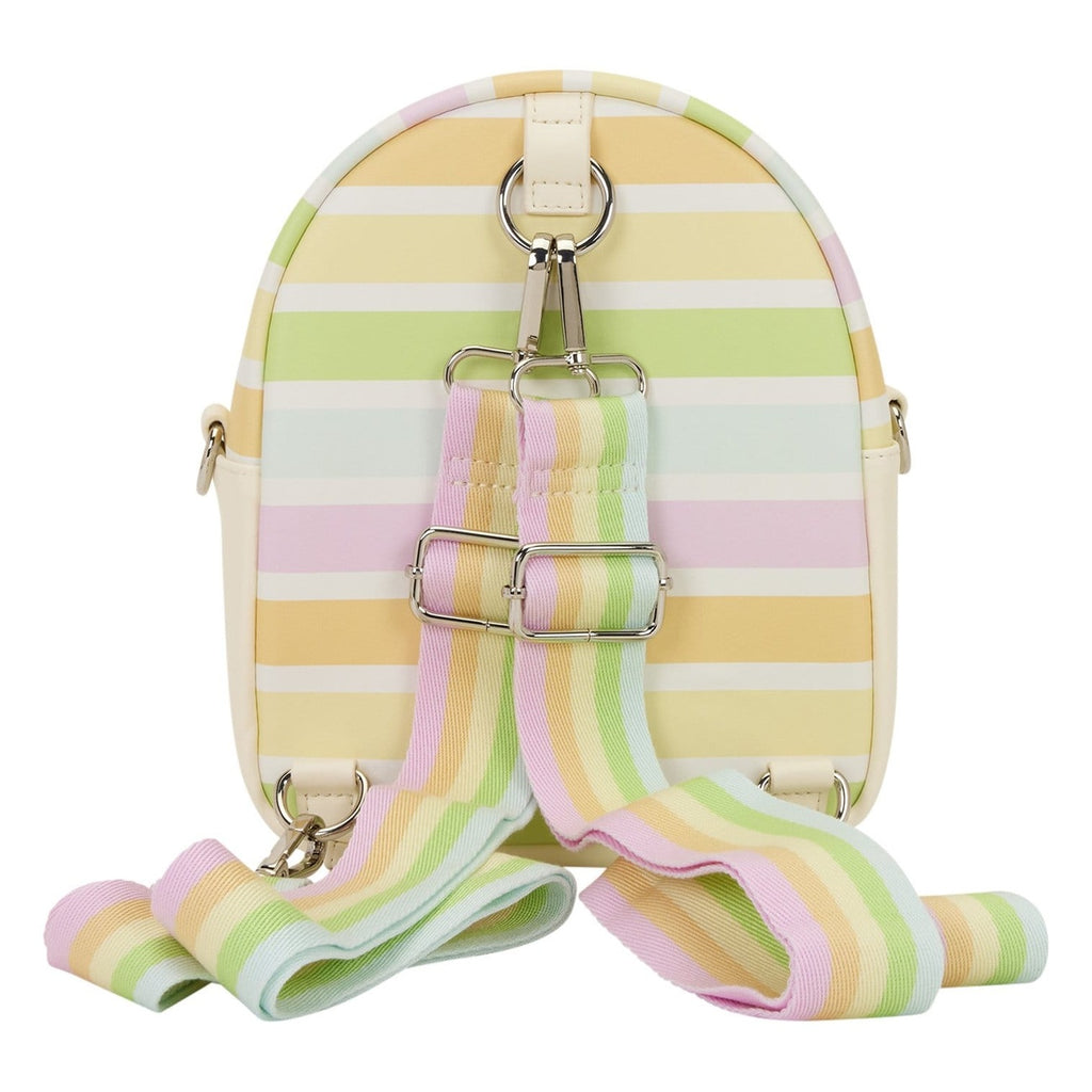 Imagen del producto Disney by Loungefly bandolera Mickey and Friends Rainbow Stripes
