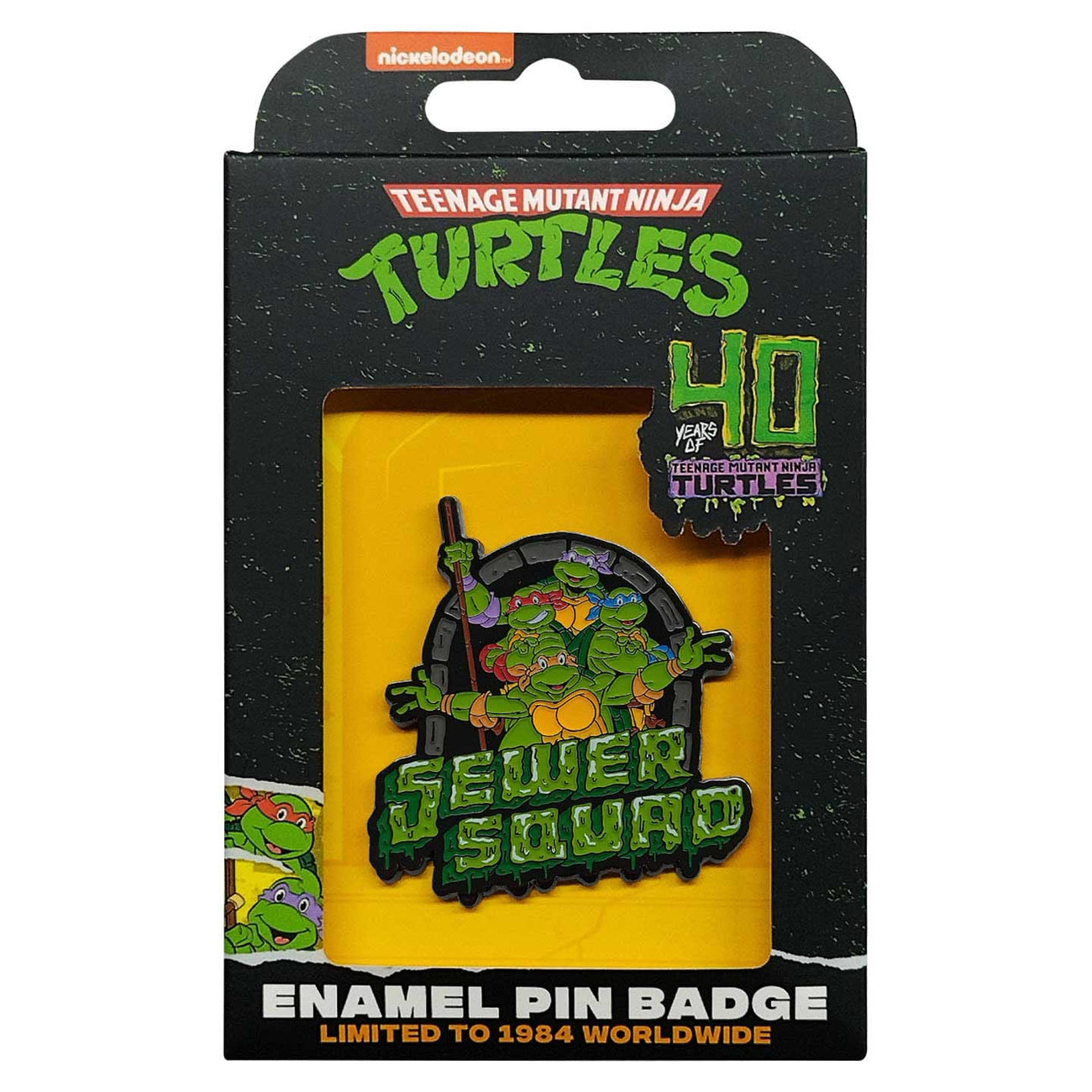 Imagen del producto Teenage Mutant Ninja Turtles Pin 40º Aniversario Edición Limitada