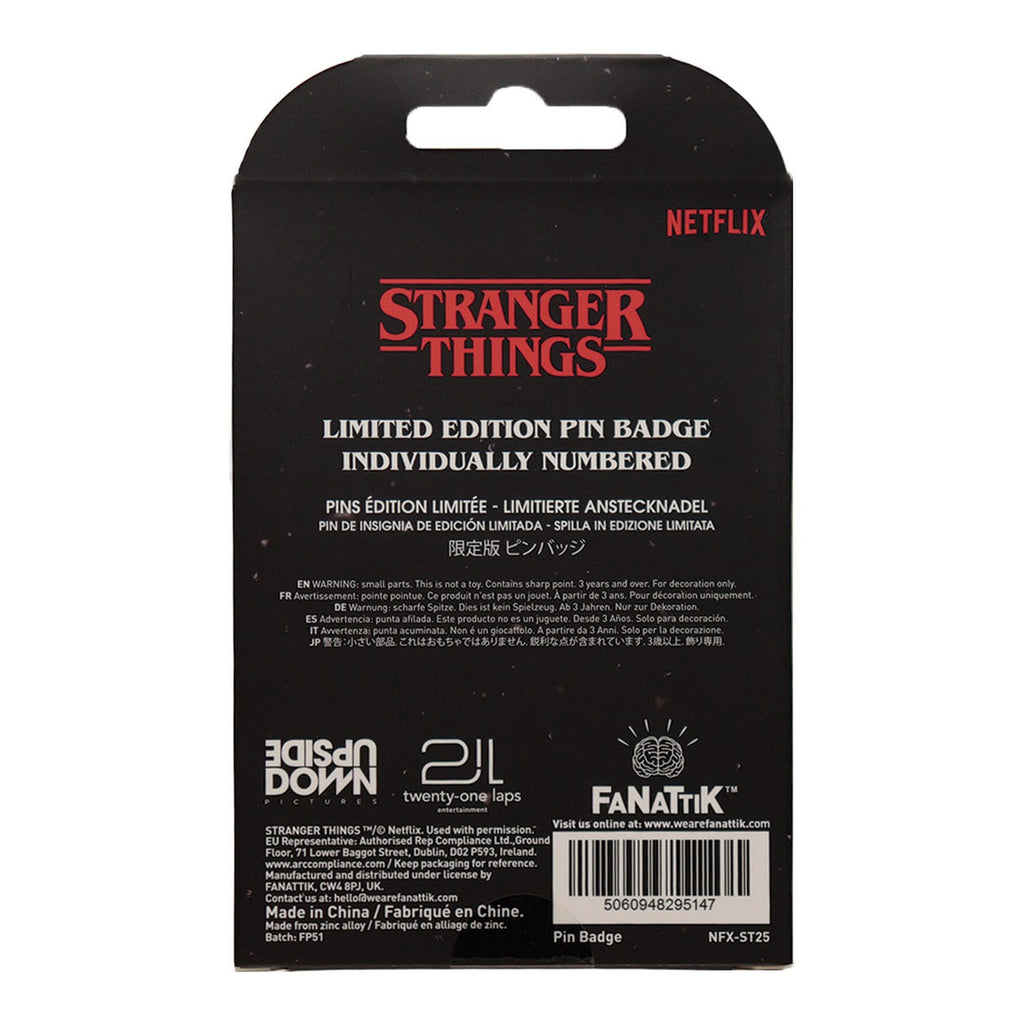 Imagen del producto Stranger Things Pin Hellfire Lives Edición Limitada