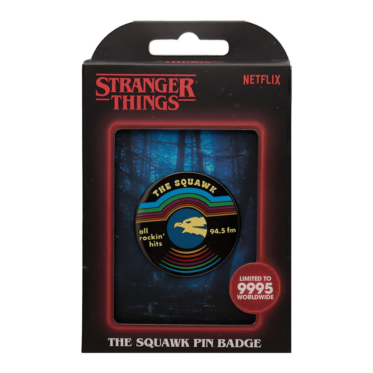 Product image Stranger Things Pin The Squawk Limited Edition