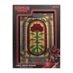 Imagen del producto Stranger Things Letrero de resina Ventana de vidriera de la Casa Creel