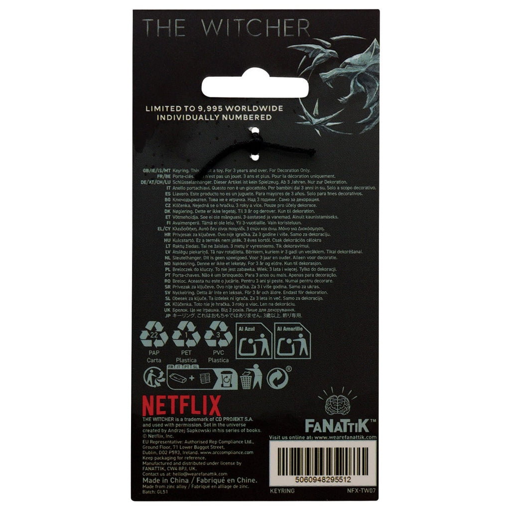 Imagen del producto The Witcher Llavero Witcher & Sardinilla Edición Limitada