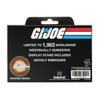 Imagen del producto G.I. Joe Moneda coleccionable A Real American Hero 60 aniversario edición limitada chapada en oro de 24 quilates