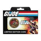Imagen del producto G.I. Joe Moneda coleccionable A Real American Hero 60 aniversario edición limitada chapada en oro de 24 quilates