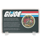 Imagen del producto G.I. Joe Moneda coleccionable A Real American Hero 60 aniversario edición limitada chapada en oro de 24 quilates