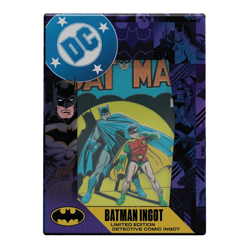 Imagen del producto DC Comics Lingote de Metal Batman Detective Comics n.º 9 Edición Limitada