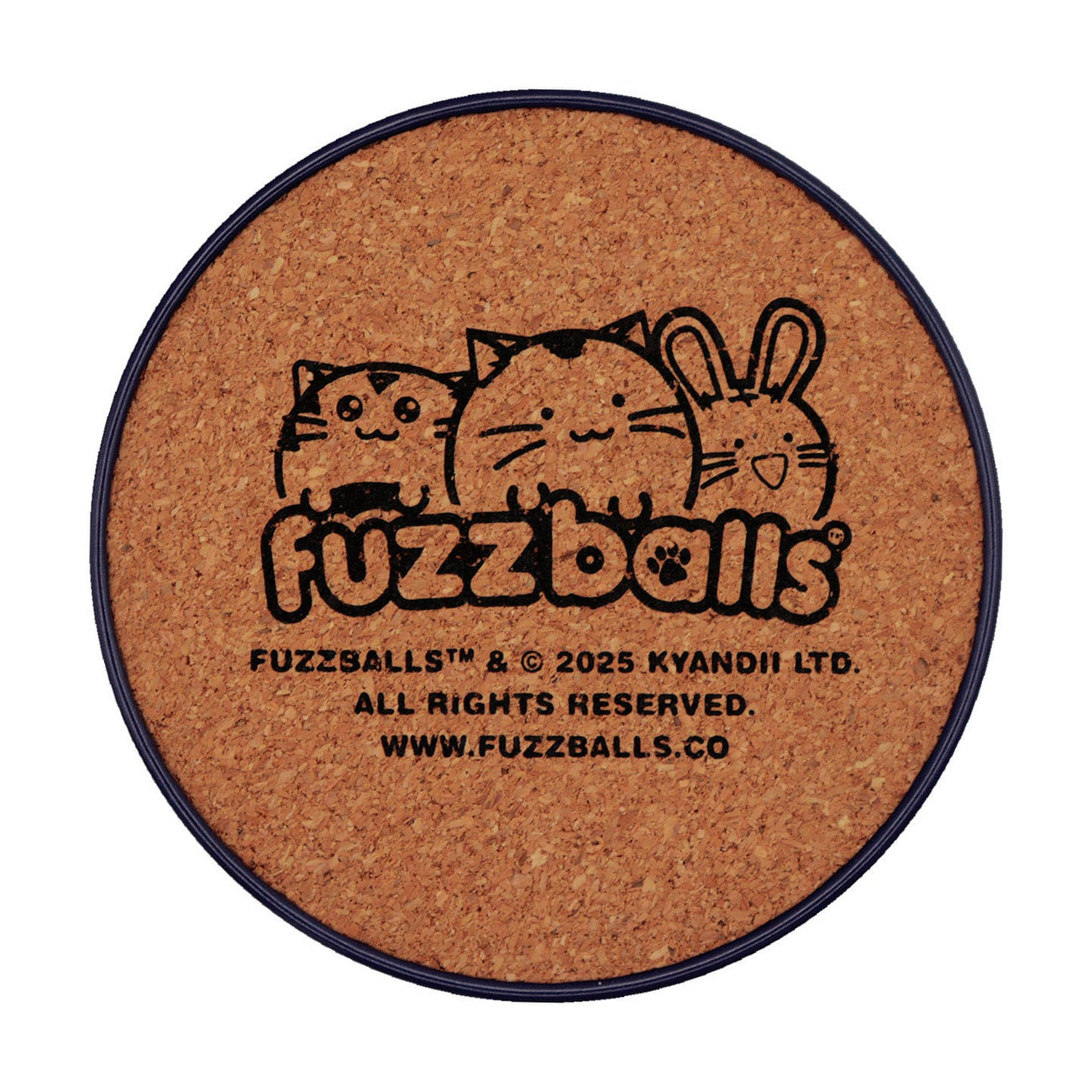 Imagen del producto Posavasos Fuzzballs – Pack de 4