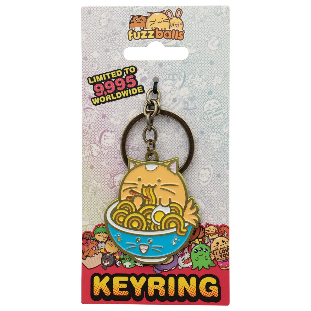 Imagen del producto Llavero Fuzzballs Whisky Noodles Edición Limitada