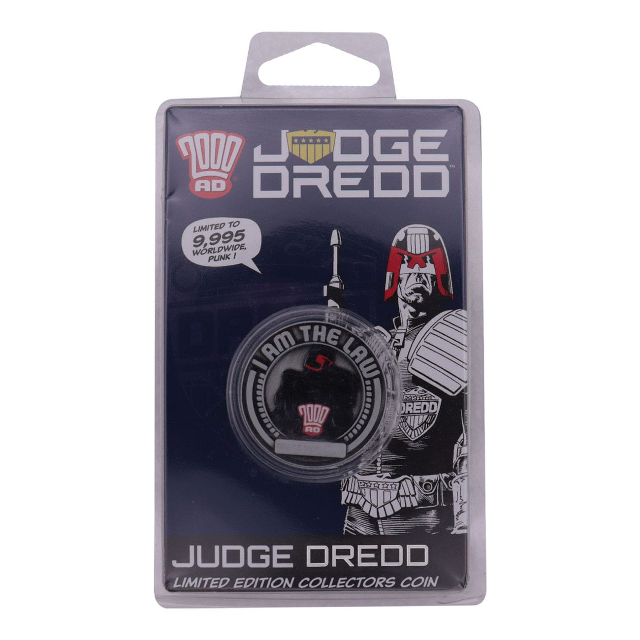 Imagen del producto 2000 AD Moneda coleccionable Judge Dredd Mega-City One Edición Limitada