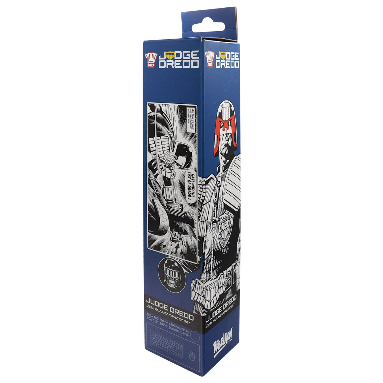 Imagen del producto 2000 AD Alfombrilla de escritorio y posavasos Judge Dredd