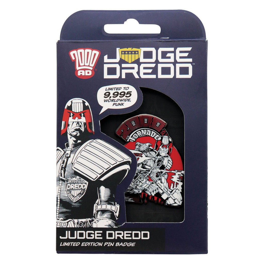 Imagen del producto 2000 AD Pin Judge Dredd You're Next Punk Edición Limitada
