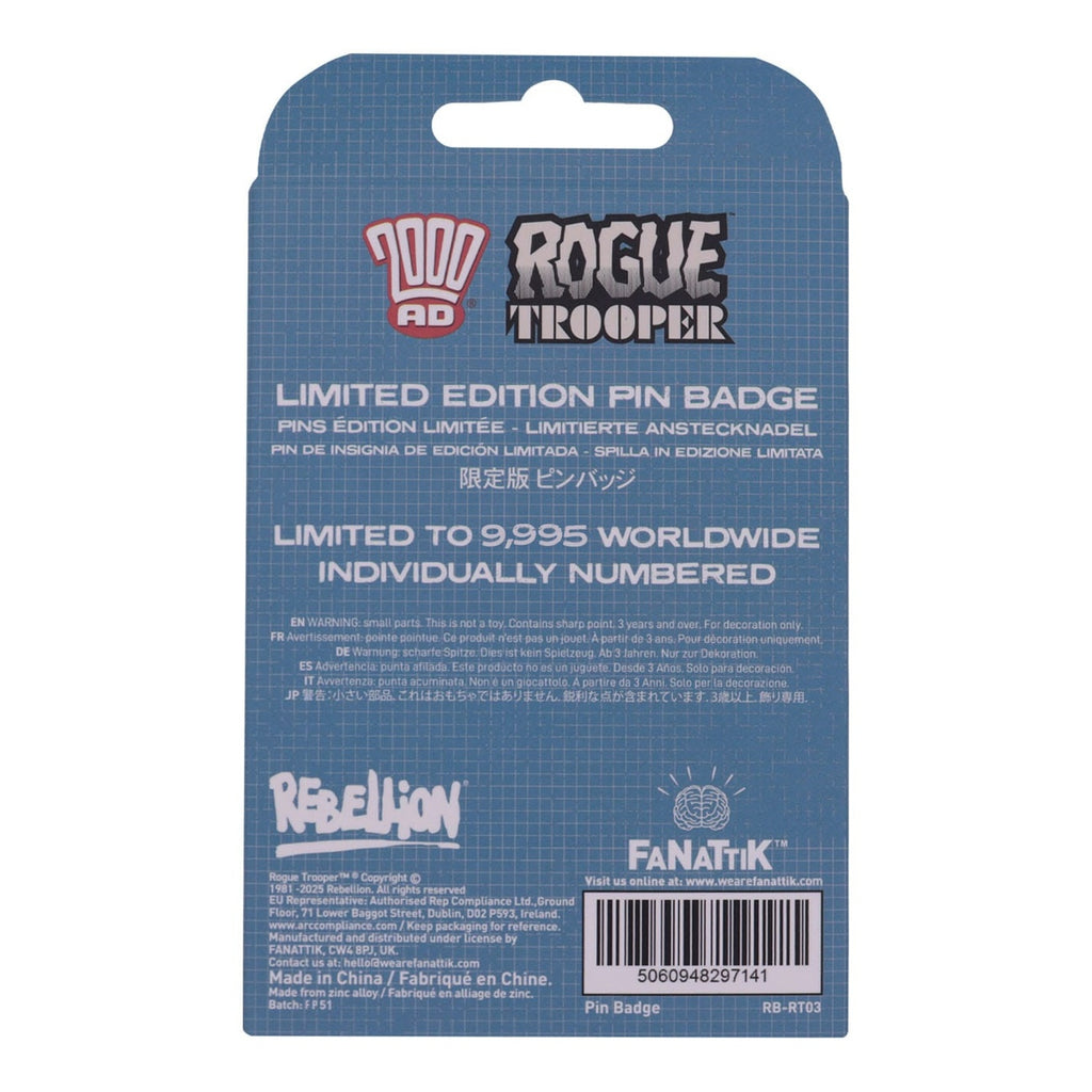 Imagen del producto 2000 AD Pin Rogue Trooper GI Edición Limitada