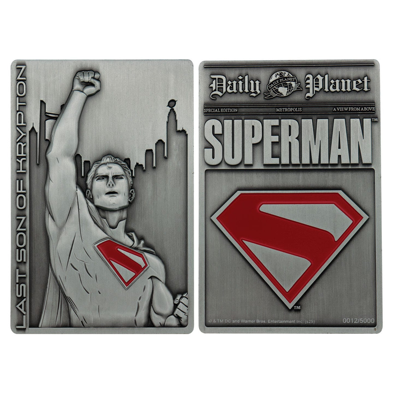 Product image Superman 2025 Metal Bar Last Son of Krypton Limited Edition