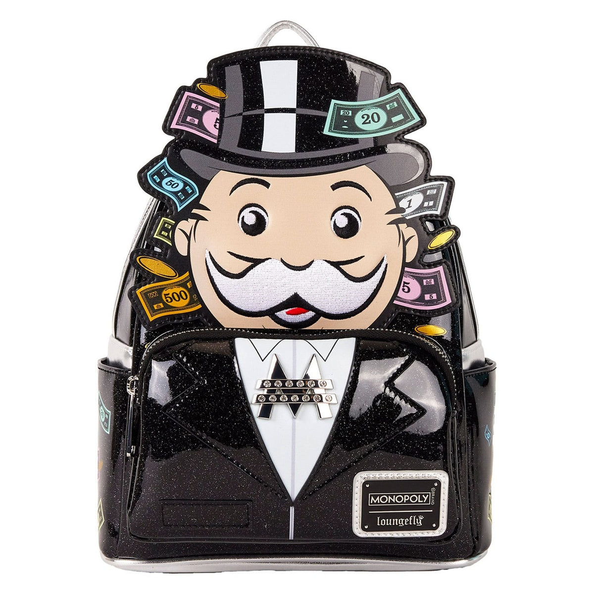 Imagen del producto Hasbro by Loungefly Mini mochila Monopoly Pennybags