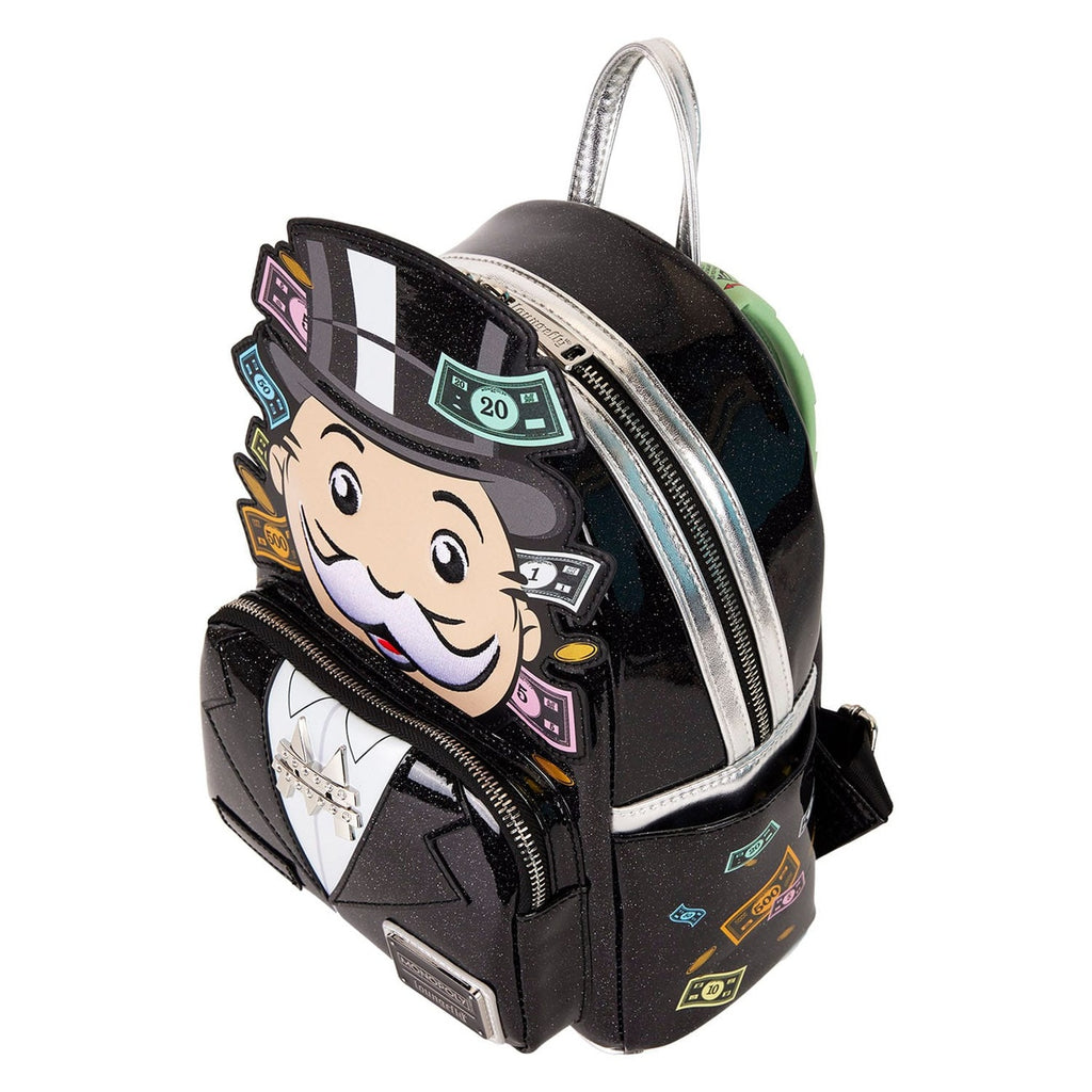 Imagen del producto Hasbro by Loungefly Mini mochila Monopoly Pennybags