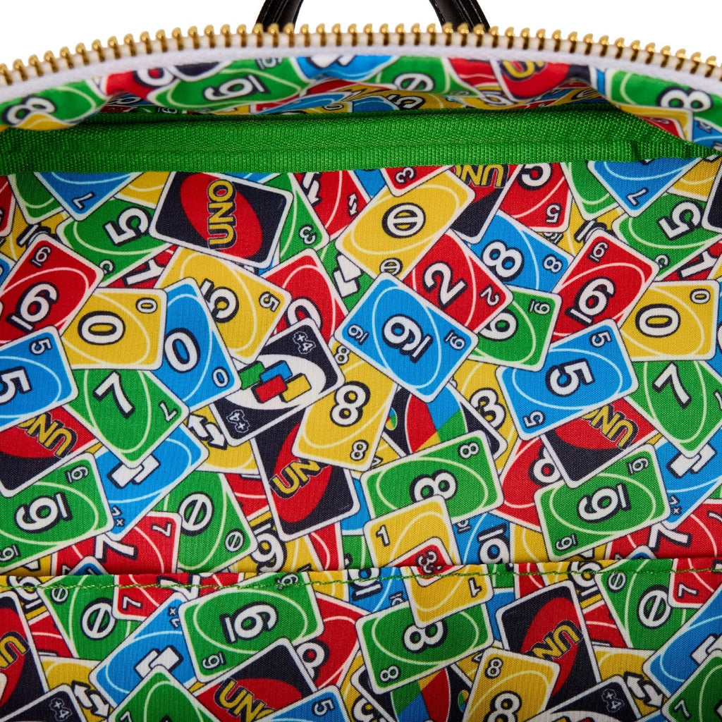 Imagen del producto Mattel Classic by Loungefly Mini mochila UNO Reverse Card