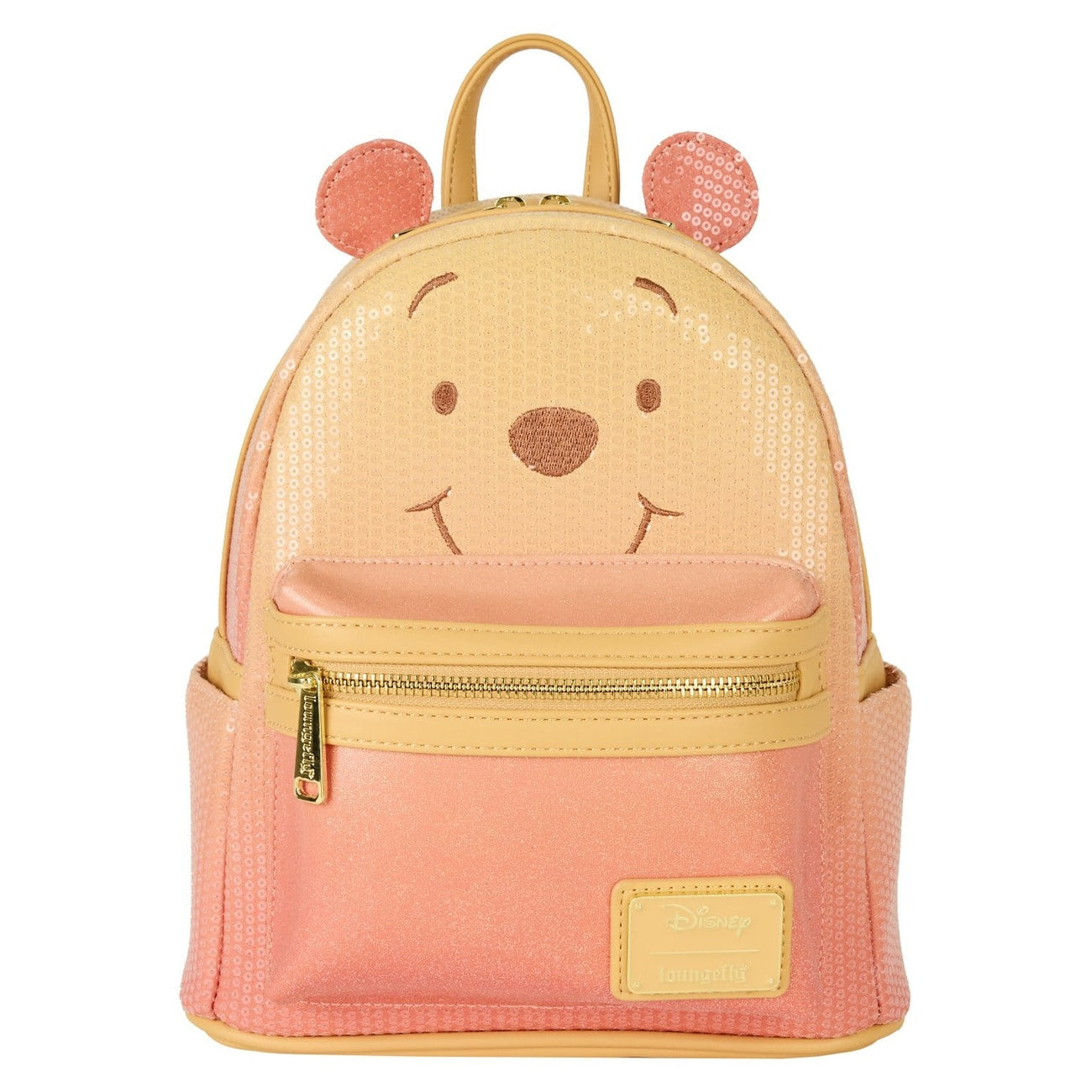 Imagen del producto Winnie the Pooh by Loungefly Mini Mochila Sequin Glitter