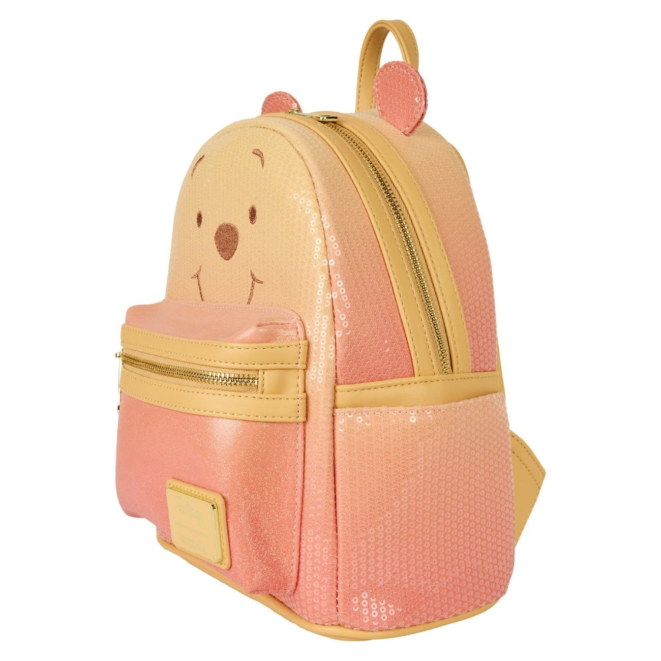 Imagen del producto Winnie the Pooh by Loungefly Mini Mochila Sequin Glitter
