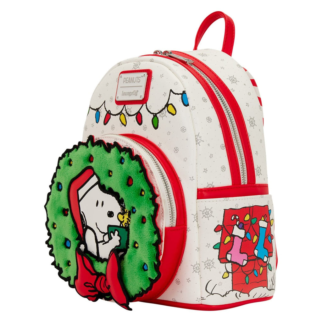 Imagen del producto Peanuts by Loungefly mini mochila Holiday