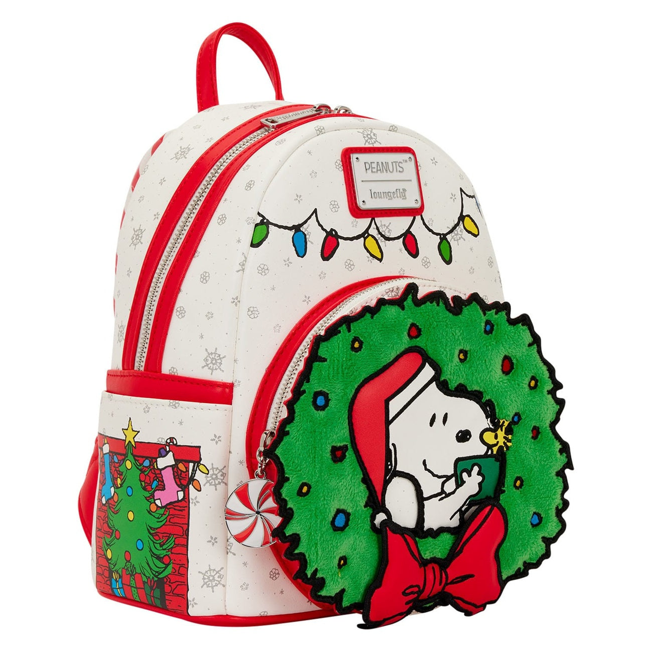 Imagen del producto Peanuts by Loungefly mini mochila Holiday