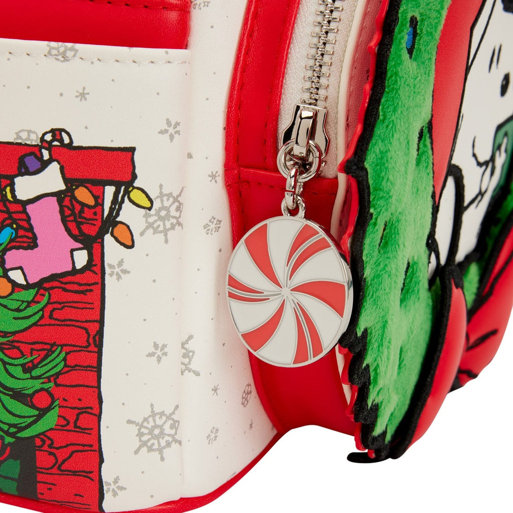 Imagen del producto Peanuts by Loungefly mini mochila Holiday