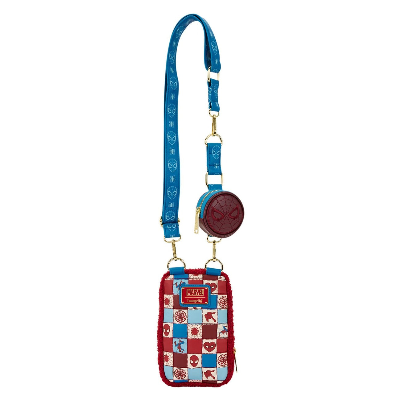 Imagen del producto Marvel by Loungefly bandolera Spider-Man para móvil con monedero