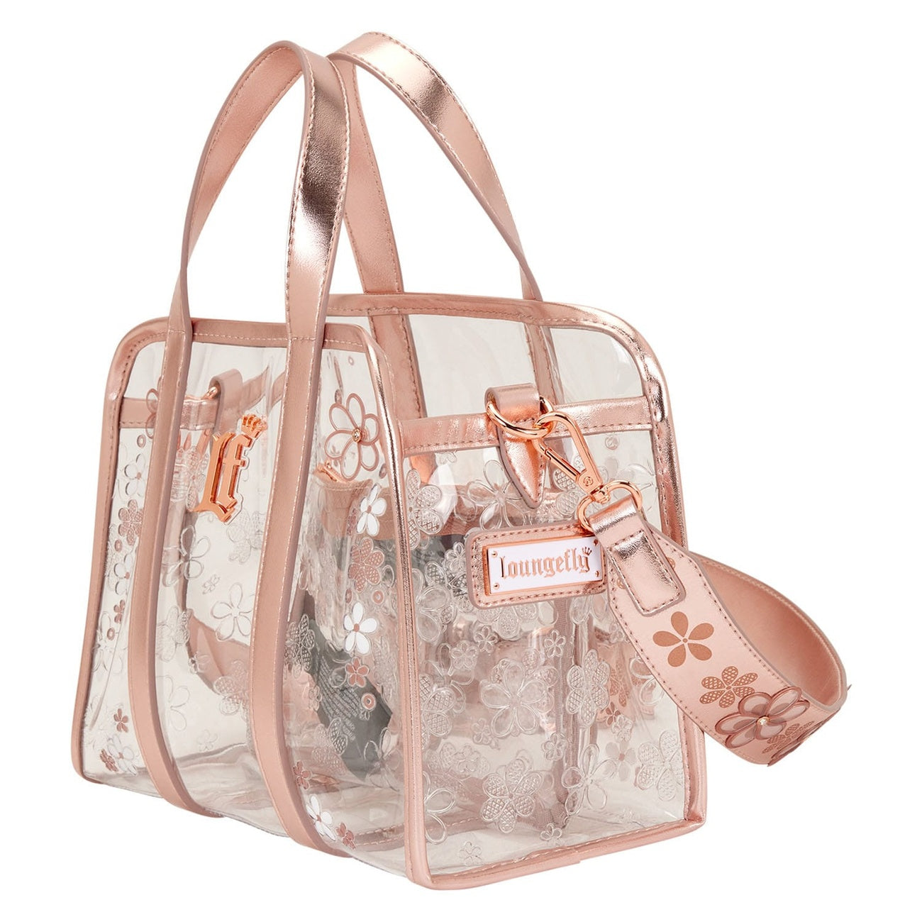 Imagen del producto Bolso bandolera Loungefly Clear Floral