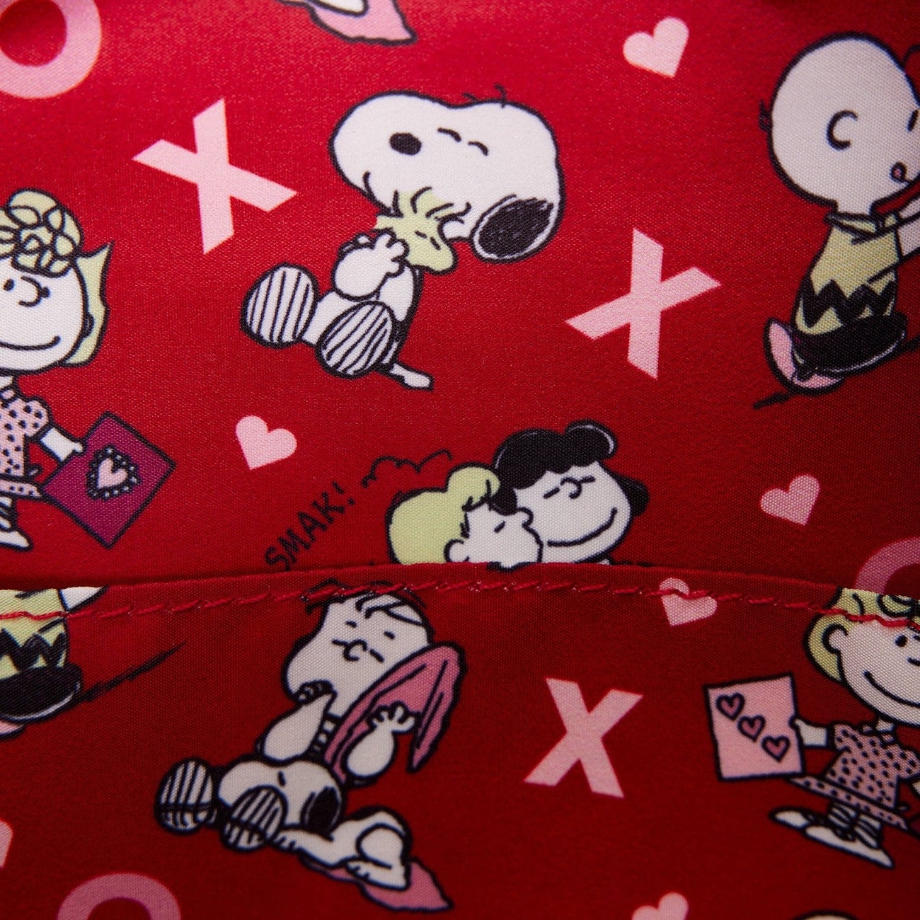 Imagen del producto Peanuts by Loungefly Mini mochila Snoopy XO