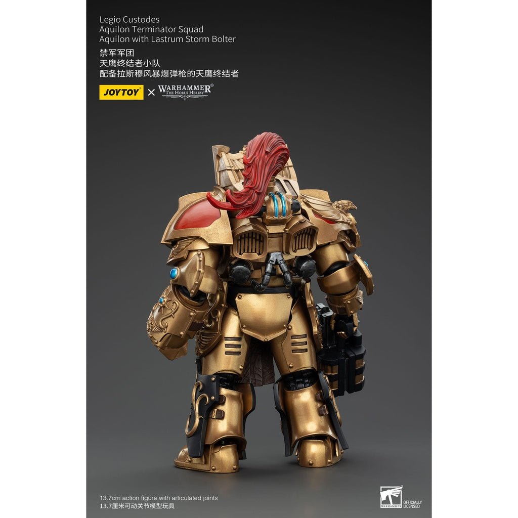 Imagen del producto Warhammer The Horus Heresy figura de acción 1/18 Legio Custodes Aquilon Terminator Squad Aquilon con Lastrum Storm Bolter 14