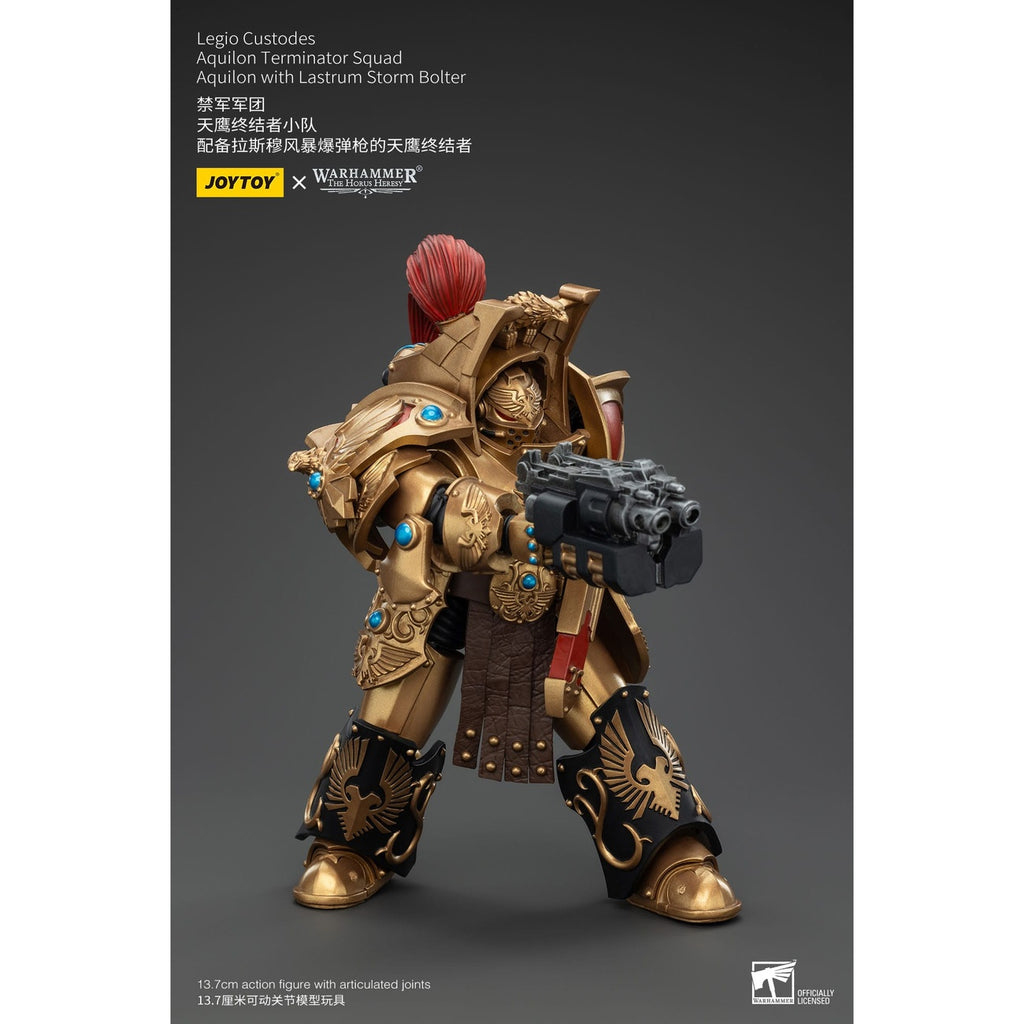 Imagen del producto Warhammer The Horus Heresy figura de acción 1/18 Legio Custodes Aquilon Terminator Squad Aquilon con Lastrum Storm Bolter 14