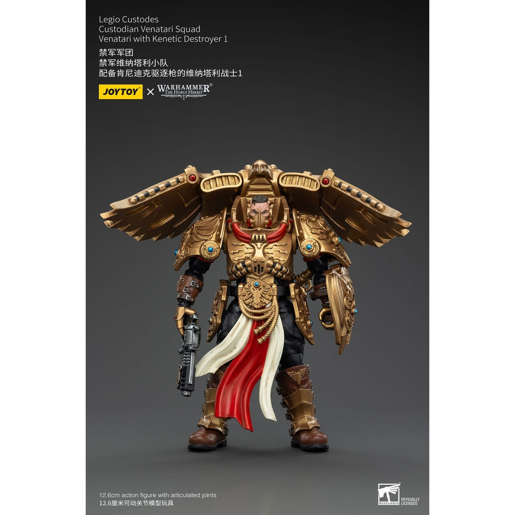 Imagen del producto Warhammer The Horus Heresy Figura de acción 1/18 Legio Custodes Custodian Venatari Squad Venatari con Kinetic Destroyer 1 13
