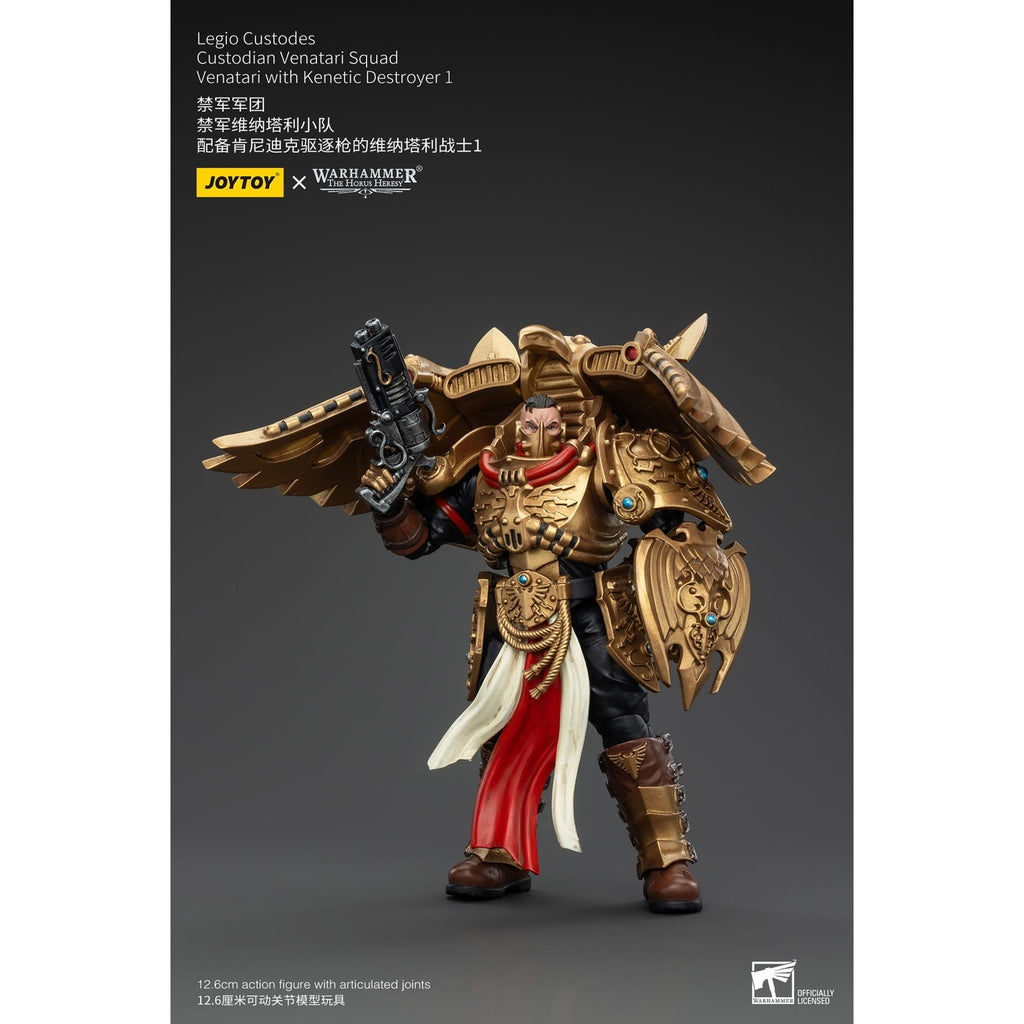 Imagen del producto Warhammer The Horus Heresy Figura de acción 1/18 Legio Custodes Custodian Venatari Squad Venatari con Kinetic Destroyer 1 13