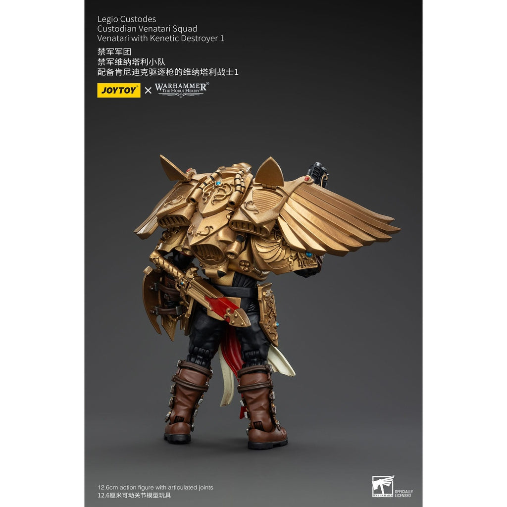Imagen del producto Warhammer The Horus Heresy Figura de acción 1/18 Legio Custodes Custodian Venatari Squad Venatari con Kinetic Destroyer 1 13