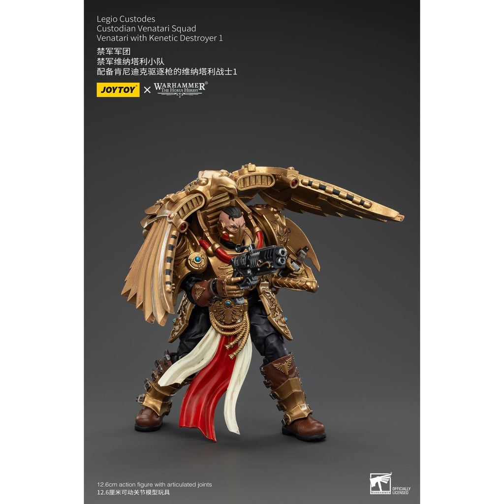 Imagen del producto Warhammer The Horus Heresy Figura de acción 1/18 Legio Custodes Custodian Venatari Squad Venatari con Kinetic Destroyer 1 13