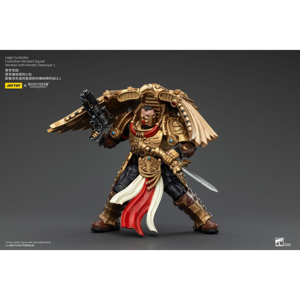 Imagen del producto Warhammer The Horus Heresy Figura de acción 1/18 Legio Custodes Custodian Venatari Squad Venatari con Kinetic Destroyer 1 13