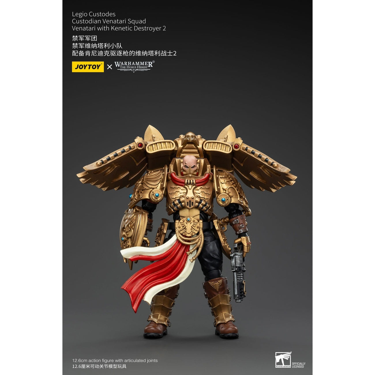 Imagen del producto Warhammer The Horus Heresy Figura de acción 1/18 Legio Custodes Custodian Venatari Squad Venatari with Kinetic Destroyer 2 13