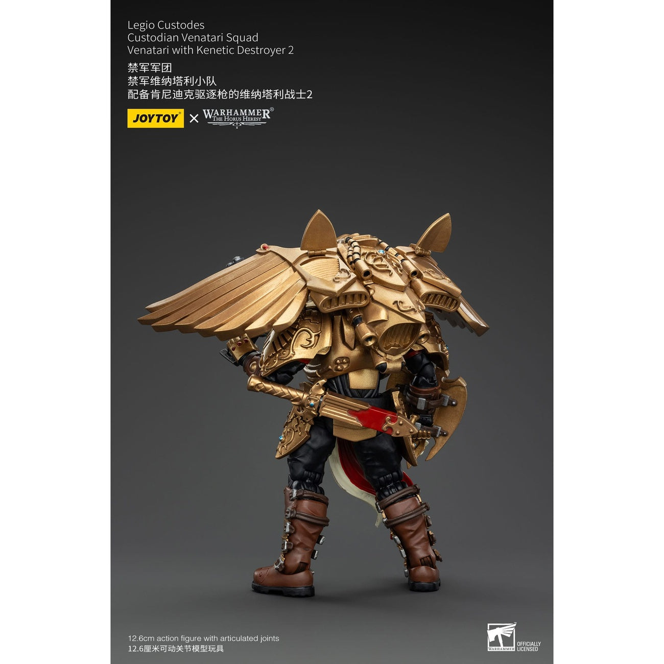 Imagen del producto Warhammer The Horus Heresy Figura de acción 1/18 Legio Custodes Custodian Venatari Squad Venatari with Kinetic Destroyer 2 13