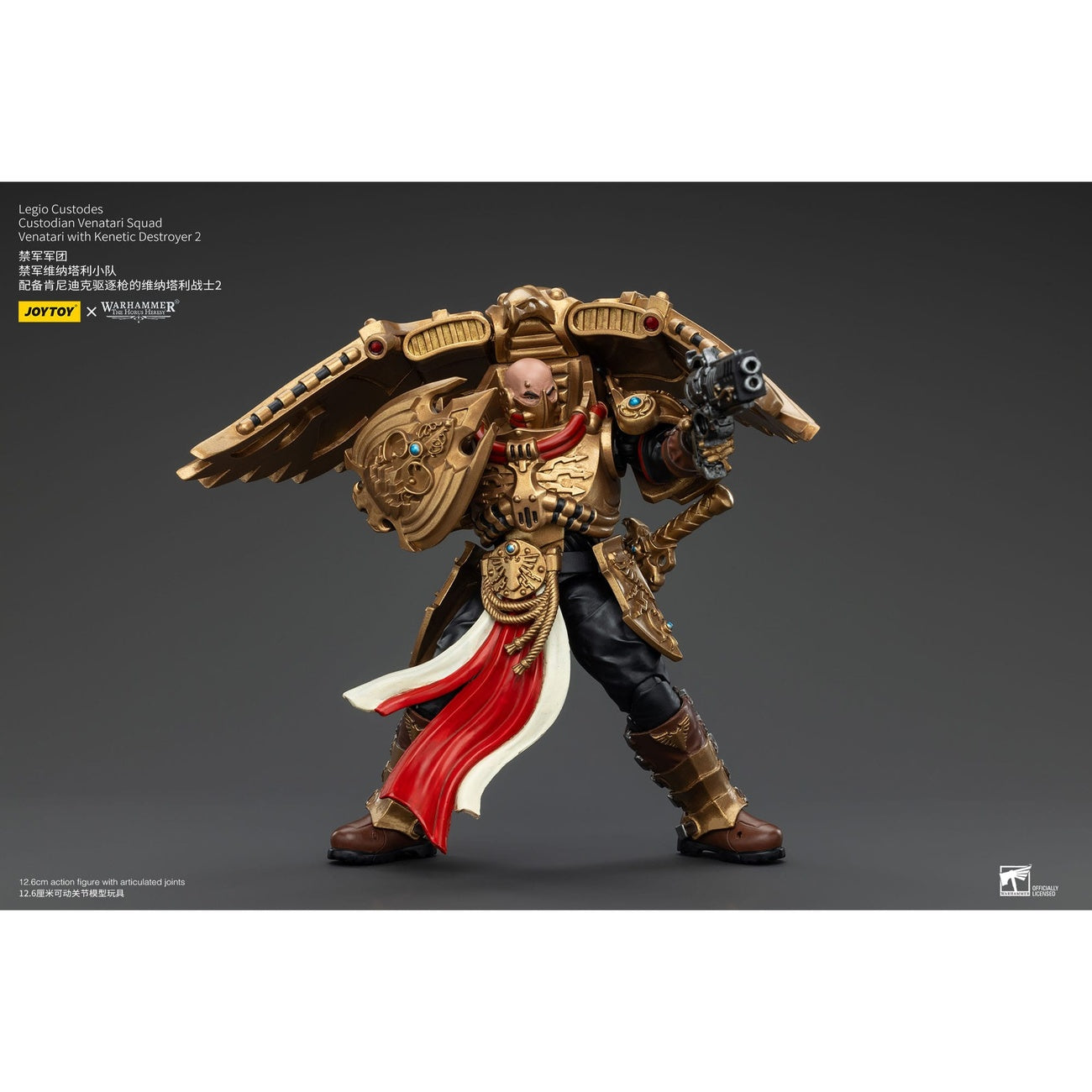 Imagen del producto Warhammer The Horus Heresy Figura de acción 1/18 Legio Custodes Custodian Venatari Squad Venatari with Kinetic Destroyer 2 13