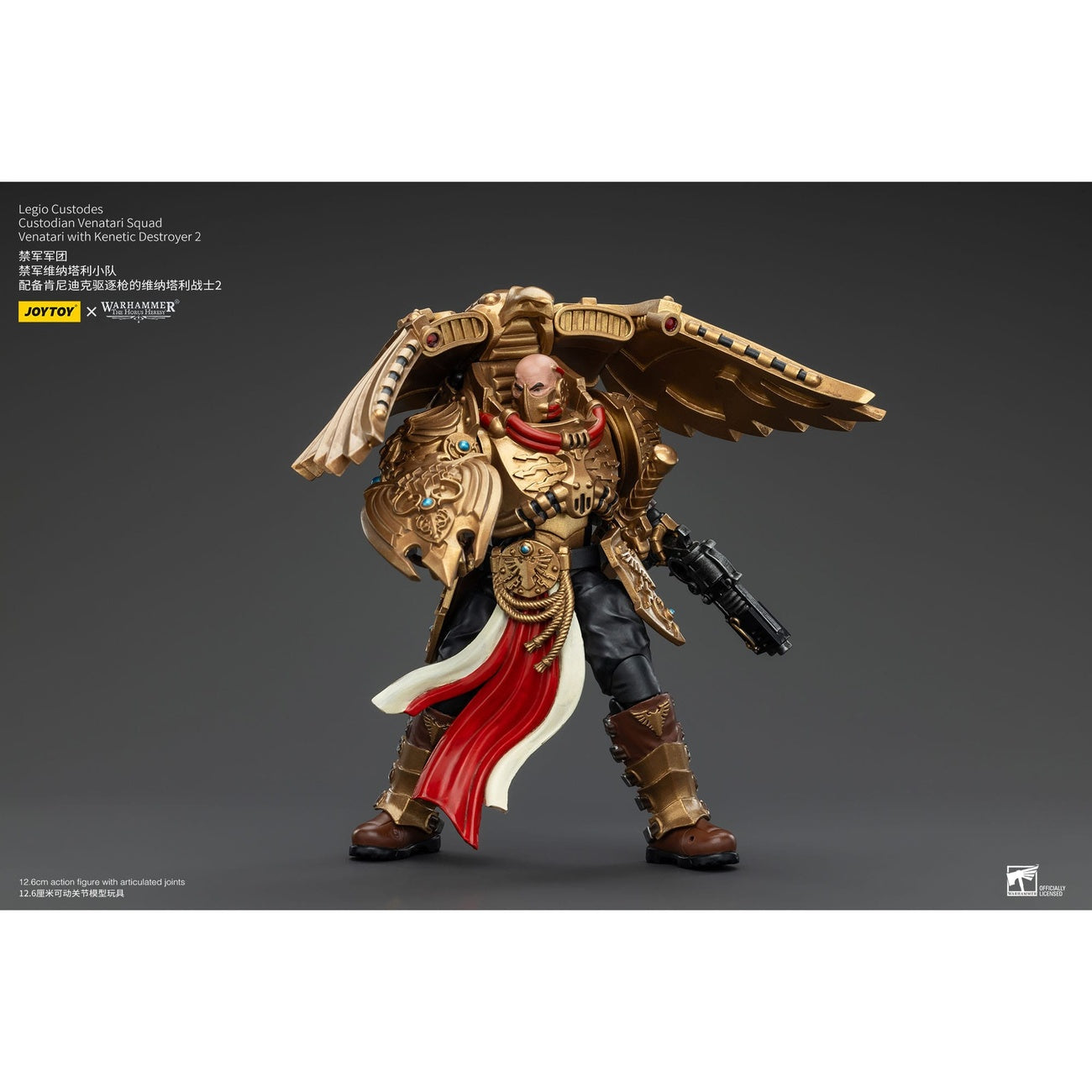 Imagen del producto Warhammer The Horus Heresy Figura de acción 1/18 Legio Custodes Custodian Venatari Squad Venatari with Kinetic Destroyer 2 13