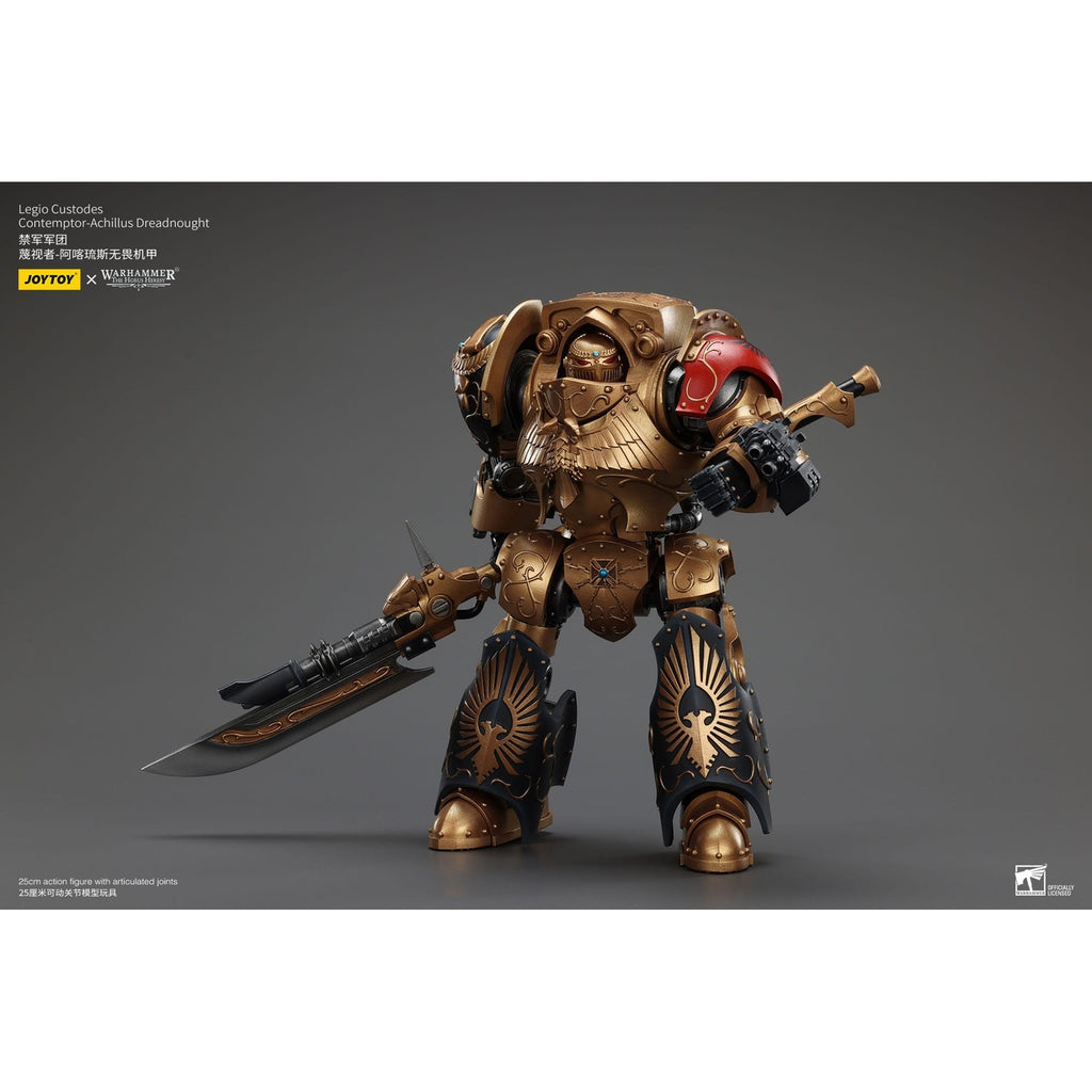 Imagen del producto Figura de acción Warhammer The Horus Heresy Legio Custodes Contemptor-Achillus Dreadnought 25 cm
