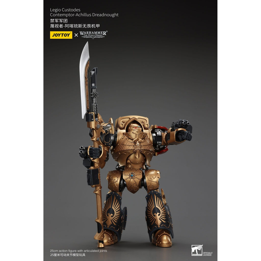 Imagen del producto Figura de acción Warhammer The Horus Heresy Legio Custodes Contemptor-Achillus Dreadnought 25 cm