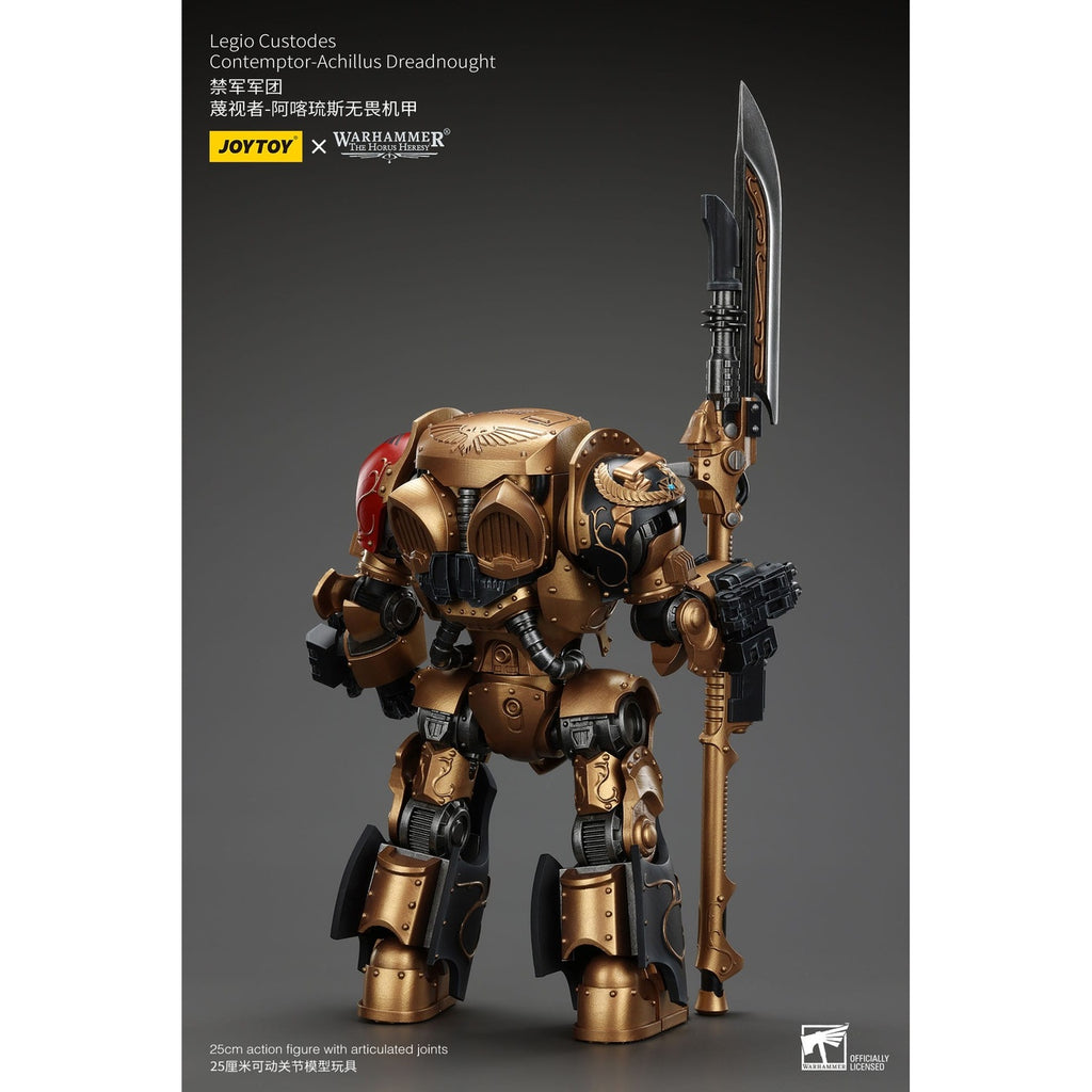 Imagen del producto Figura de acción Warhammer The Horus Heresy Legio Custodes Contemptor-Achillus Dreadnought 25 cm