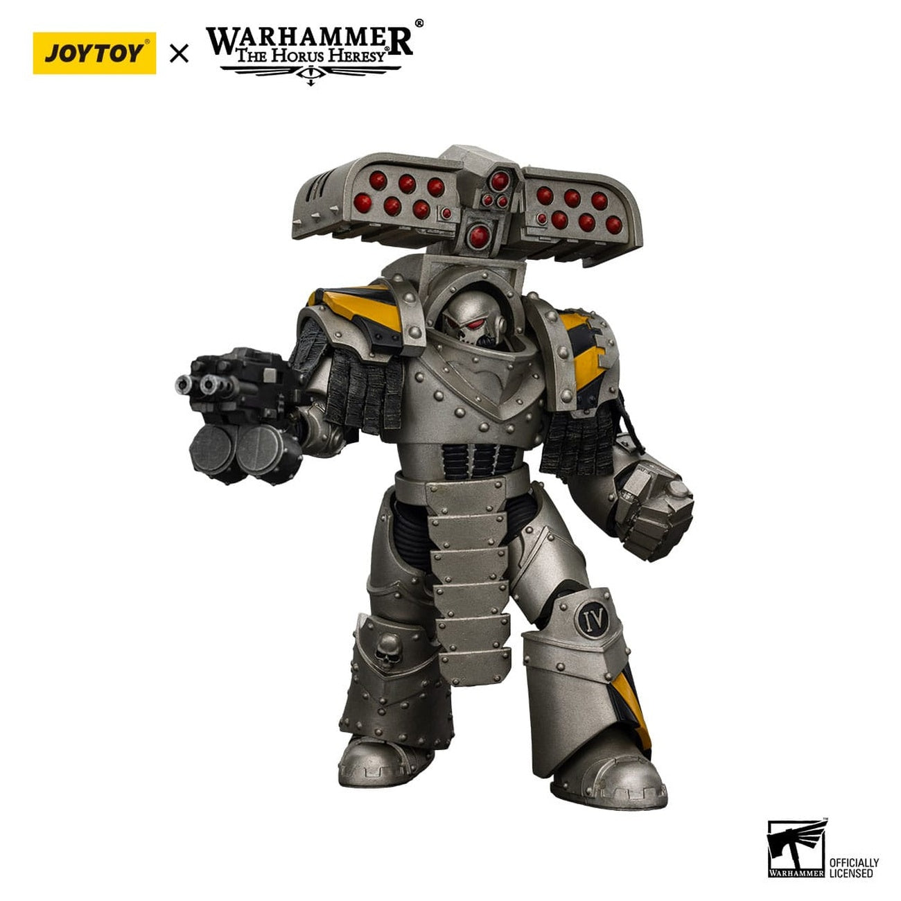 Product image Warhammer The Horus Heresy action figure 1/18 Iron Warriors Tyrant Siege Master Terminator with Rocket Launcher 14 cm