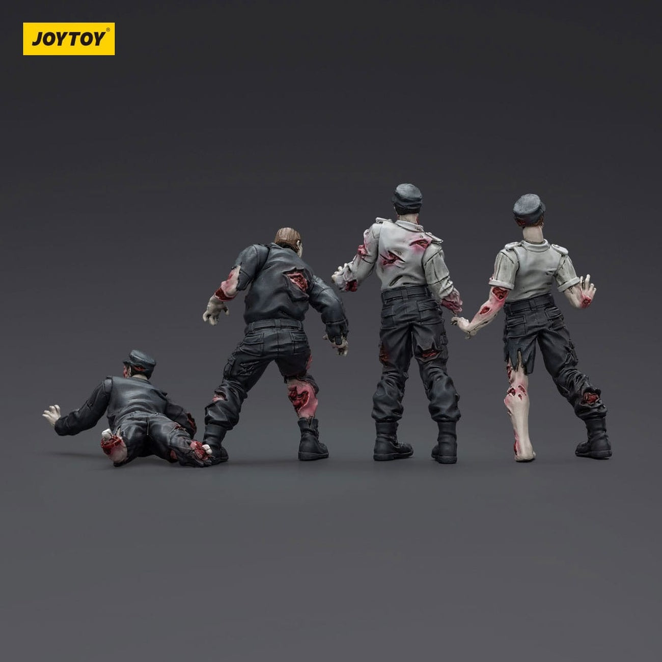 Imagen del producto Zombie Dark Source Figuras de acción 4-pack Security Guards 8 cm